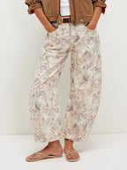 Printed Wide Leg Jeans (11)