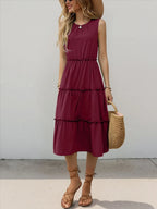 Frill Tiered Midi Dress (21)