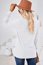 Notched Long Sleeve T-shirt (12)