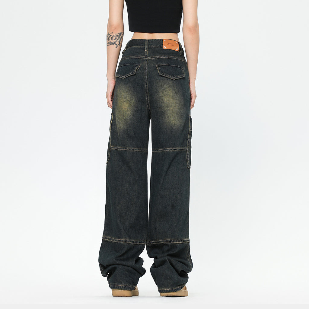 American Retro Jeans Brand Wide Leg photo 3