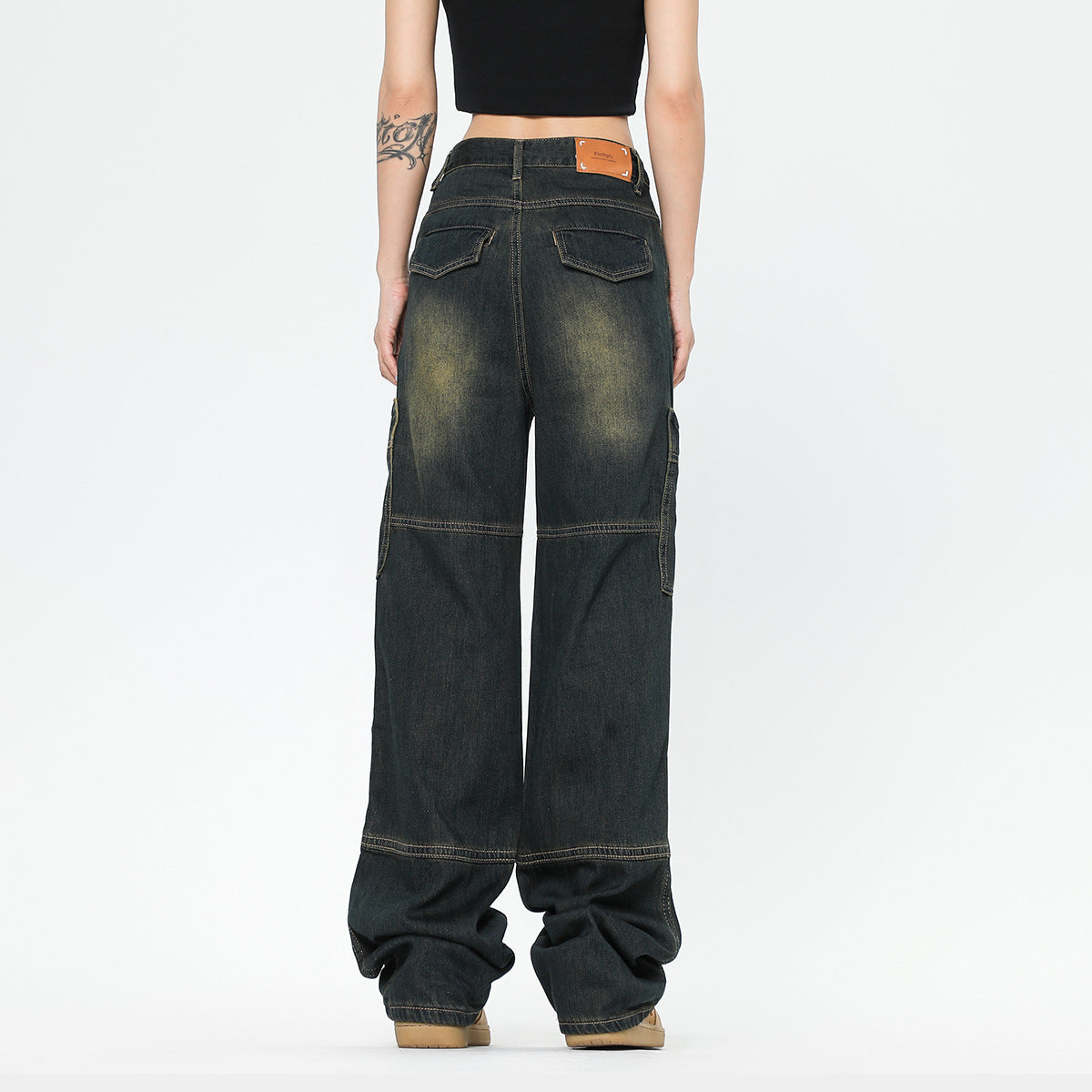 American Retro Jeans Brand Wide Leg photo 3