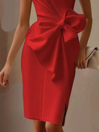 Bow Detail Sleeveless Dress (6)