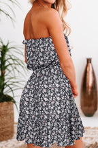 Ditsy Floral Strapless Mini Dress (14)