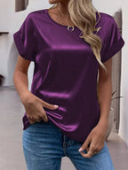 Round Neck Short Sleeve T-shirt