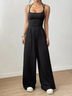 Spaghetti Strap Wide-leg Jumpsuit (8)