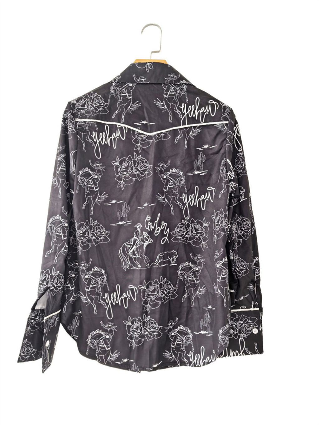Printed Button Up Long Sleeve Shirt (14)