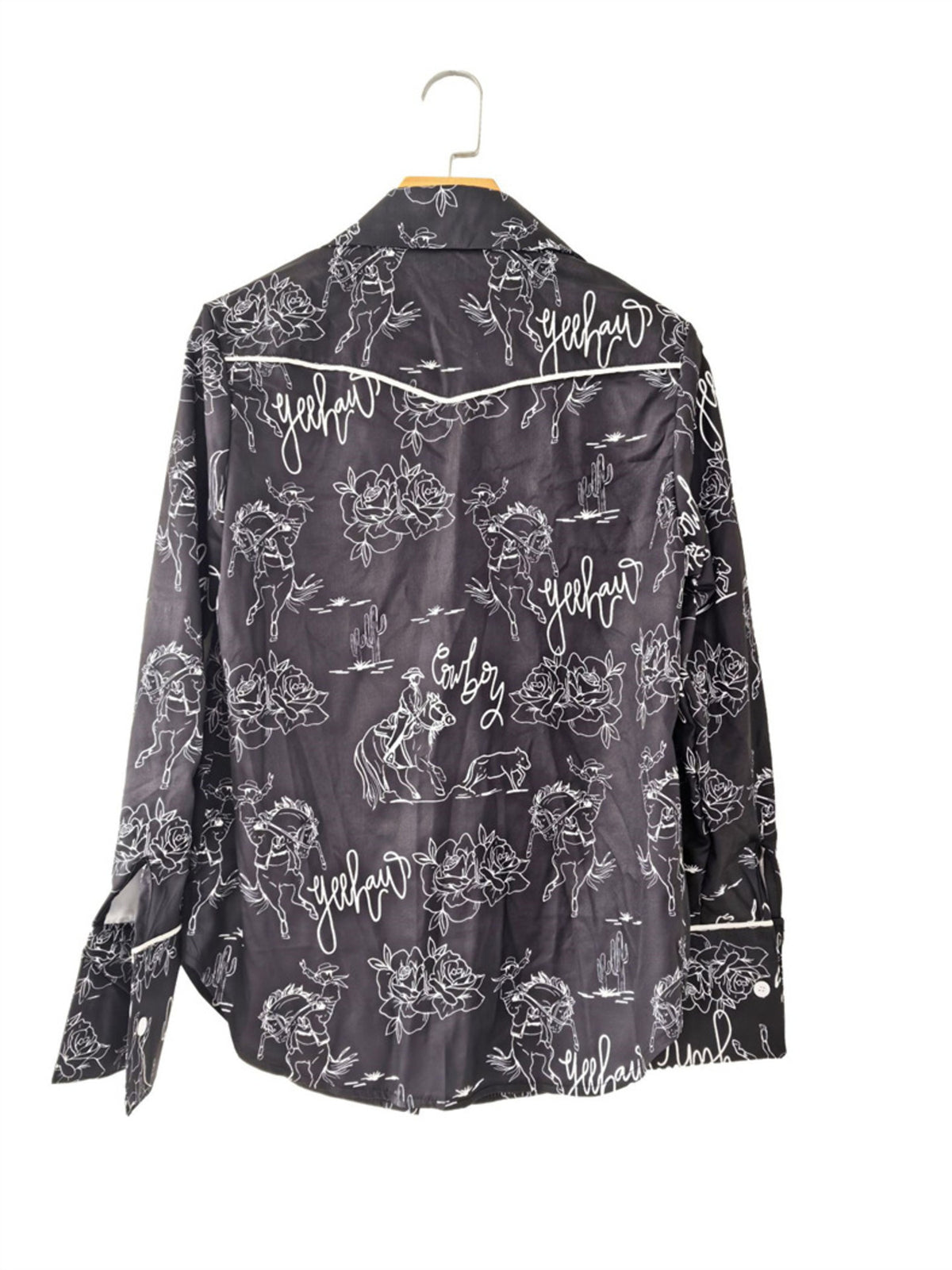 Printed Button Up Long Sleeve Shirt (14)