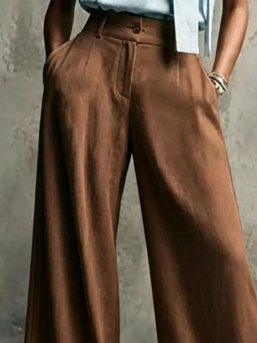 High-waisted Wide-leg Pants (14)