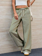 Striped Wide Leg Jeans (6)