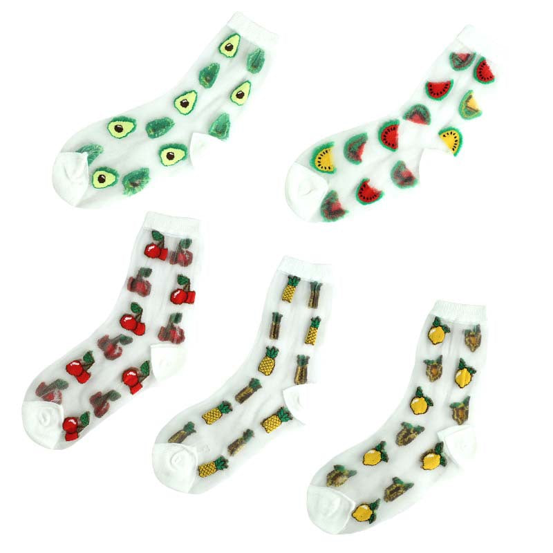 Lightweight Sheer Glass-fiber Cotton Socks photo 5
