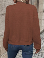 Zip-up Textured Long Sleeve Jacket (15)