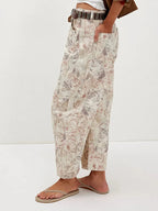Printed Wide Leg Jeans (10)