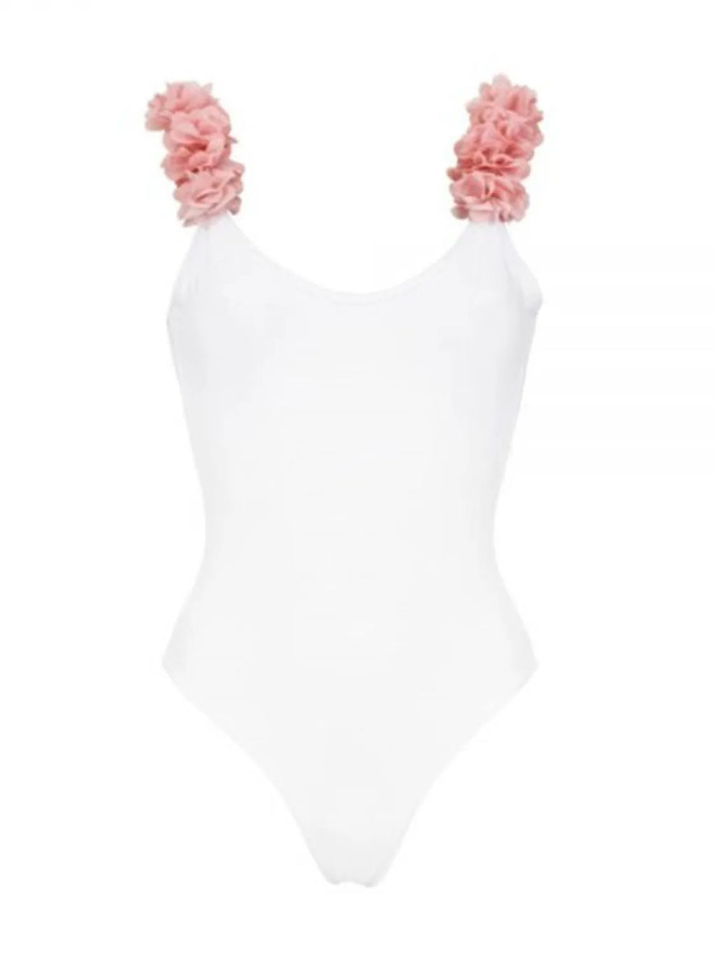 Backless Petal Strap Parent-child Swimsuit (15)