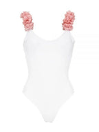Backless Petal Strap Parent-child Swimsuit (15)