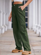 High-waisted Cargo Jeans (11)