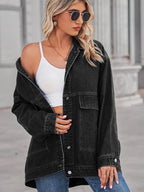 Button Up Long Sleeve Denim Jacket (31)