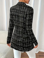 Tweed Double-breasted Blazer (2)