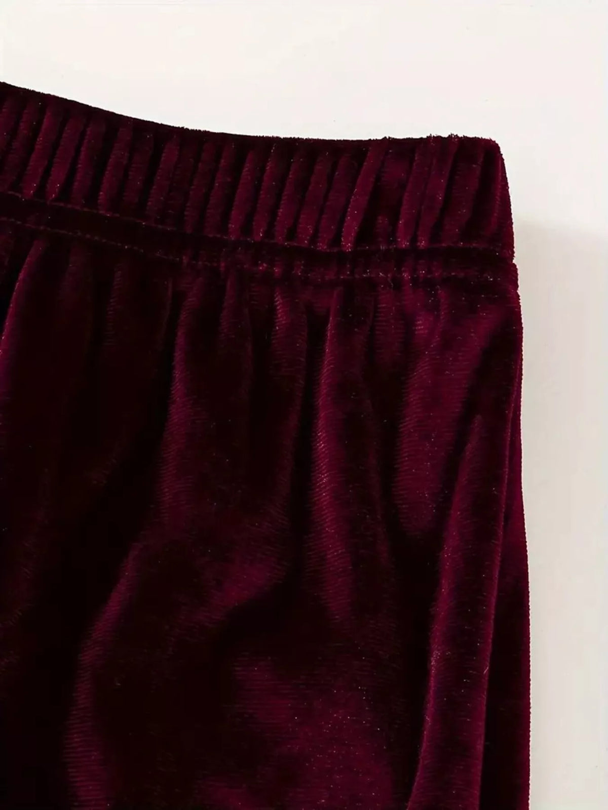 Full Size Velvet Hoodie Pants Set Plus (22)