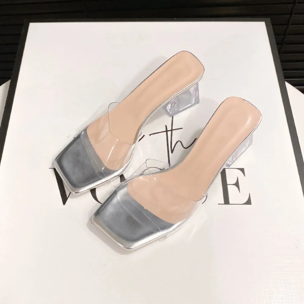 Open Toe Block Heel Sandals (7)