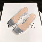 Open Toe Block Heel Sandals (7)
