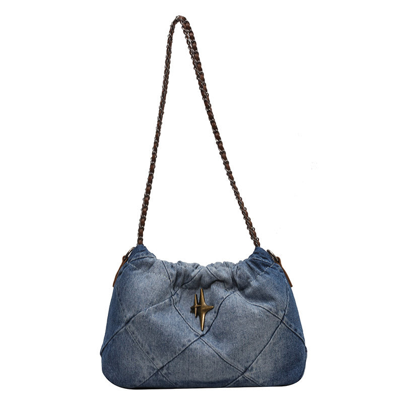 Denim Blue Chain Bag variant CJNS188379802BY