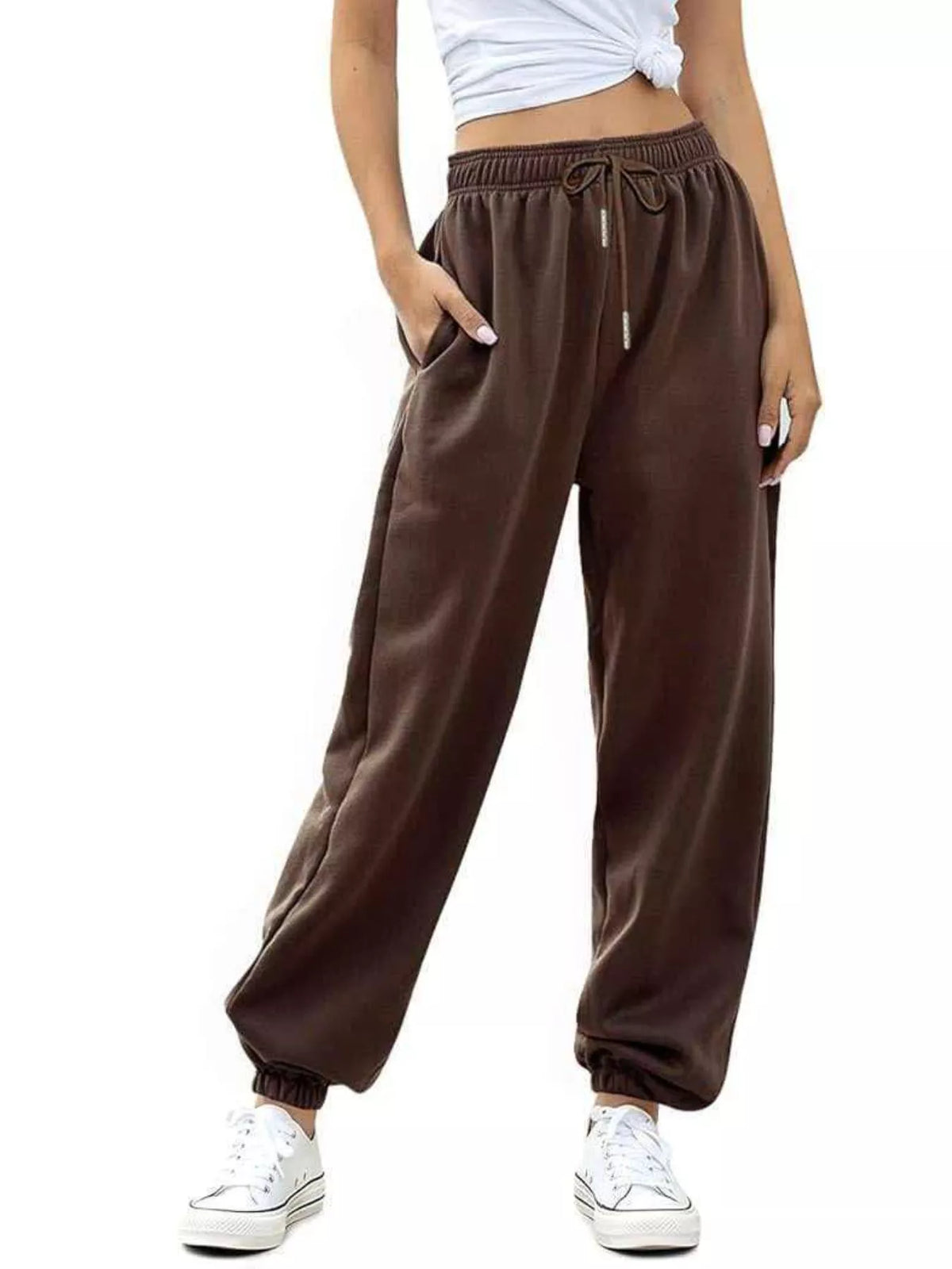 Loose Fit Drawstring Joggers (5)