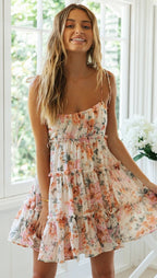 Vacation Print Slip Dress photo 33