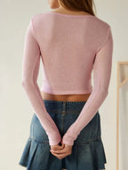 Notched Long Sleeve T-shirt (8)