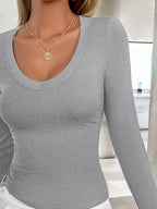 Slim Fit Long Sleeve T-shirt (12)