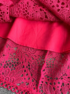 Lace Sleeveless A-line Dress (9)
