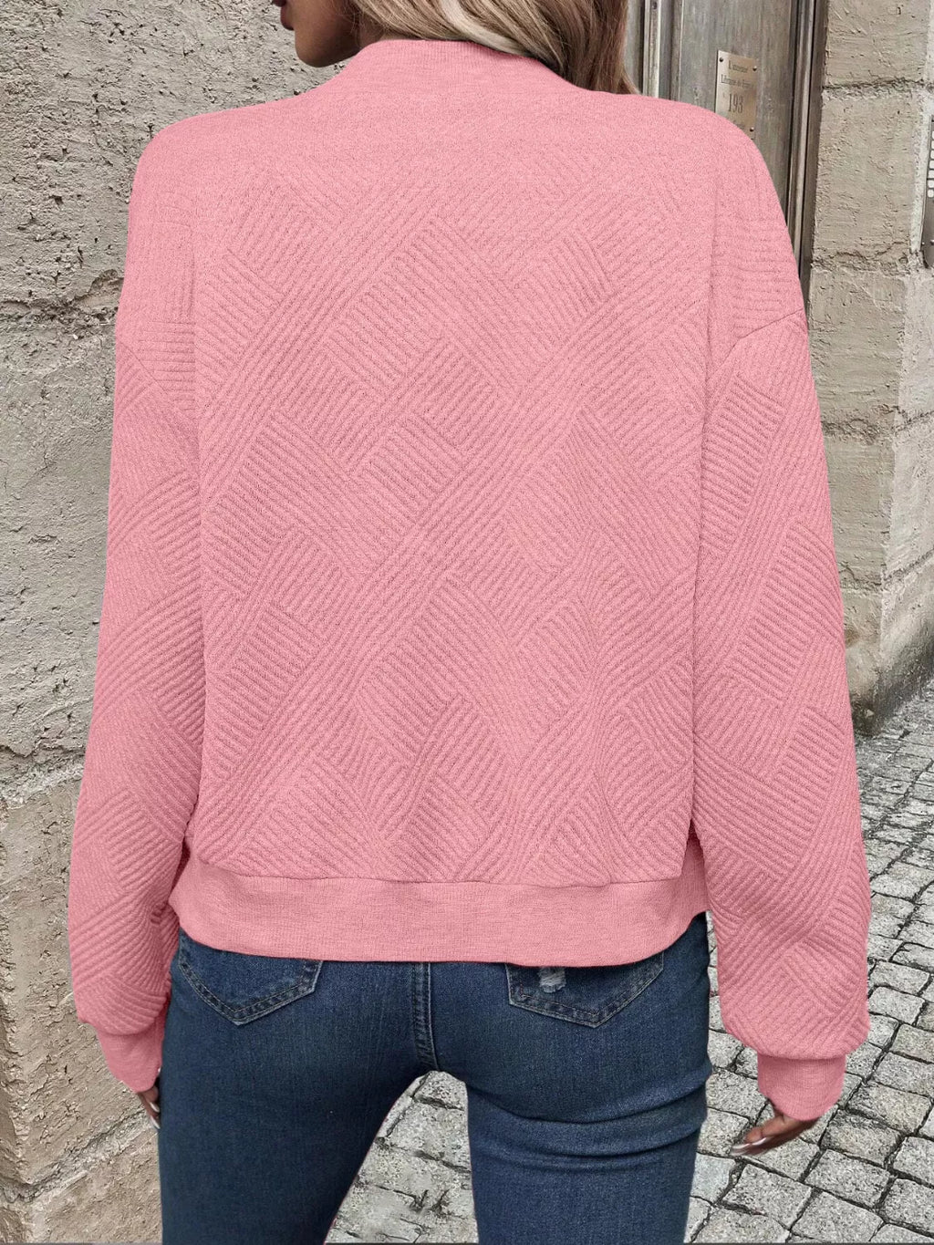 Texture Zip-up Bomber Jacket (34)