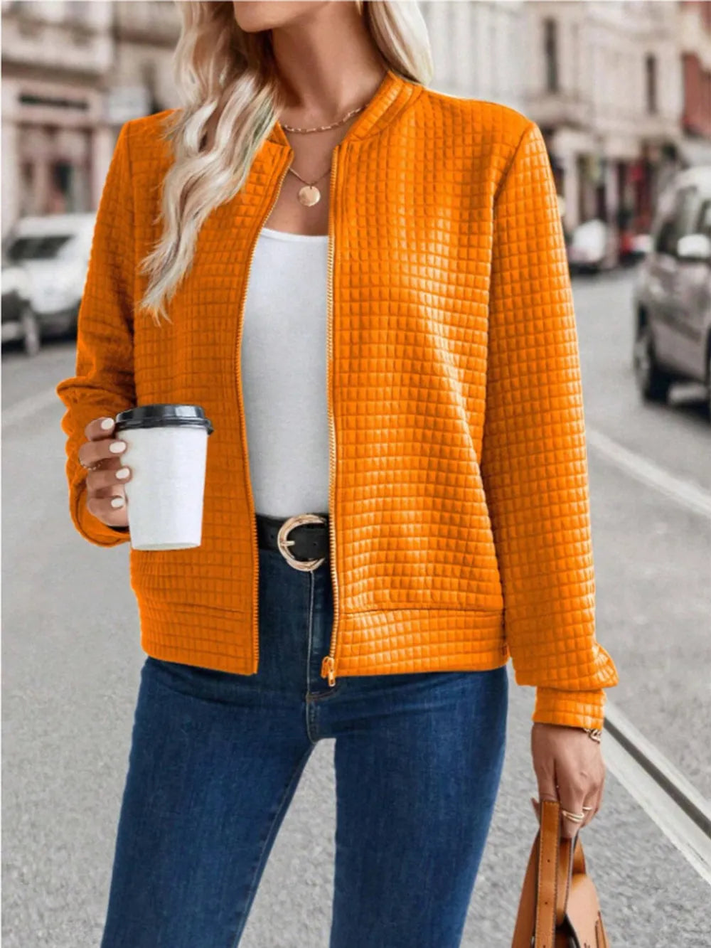 Zip Up Long Sleeve Jacket (22)