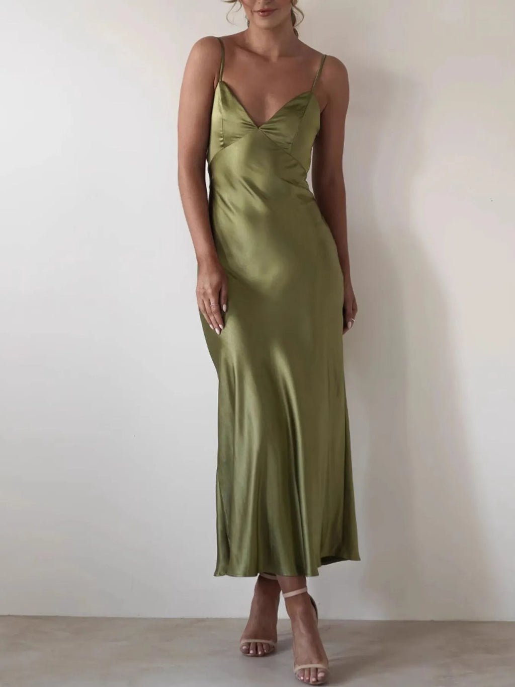 Satin Backless Cami Dress (8)