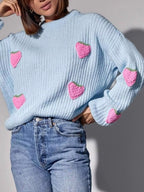 Strawberry Button Down Cardigan (7)