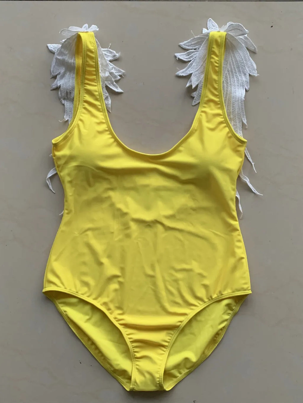 Backless Wide Strap Parent-child Swimwear (6)