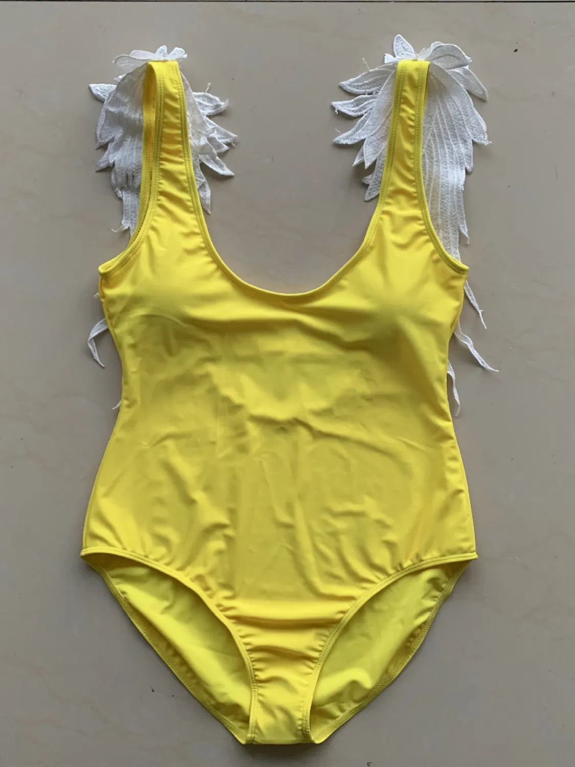 Backless Wide Strap Parent-child Swimwear (6)