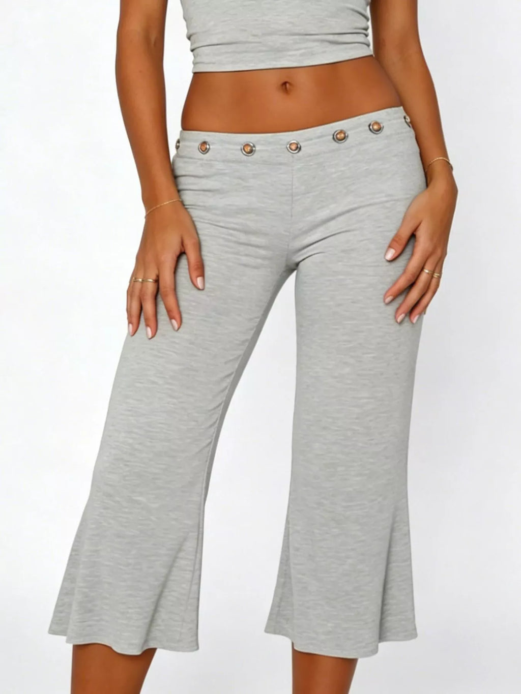 Mid Rise Capris Pants (19)