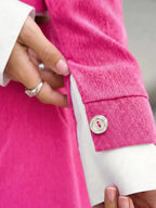 Button Up Cropped Jacket Mini Skirt Set (15)