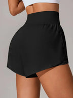 Pocketed High Waist Active Shorts (9)