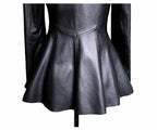 Short Coat Leather Jacket photo 3