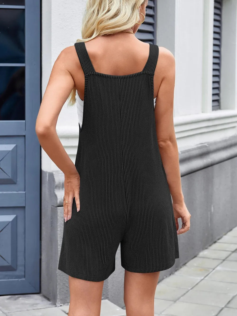 Knotted Wide Strap Scoop Neck Overalls (24)