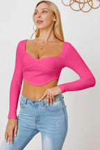 Ribbed Long Sleeve T-shirt (28)