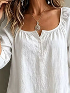 Button Detail Long Sleeve Top (5)