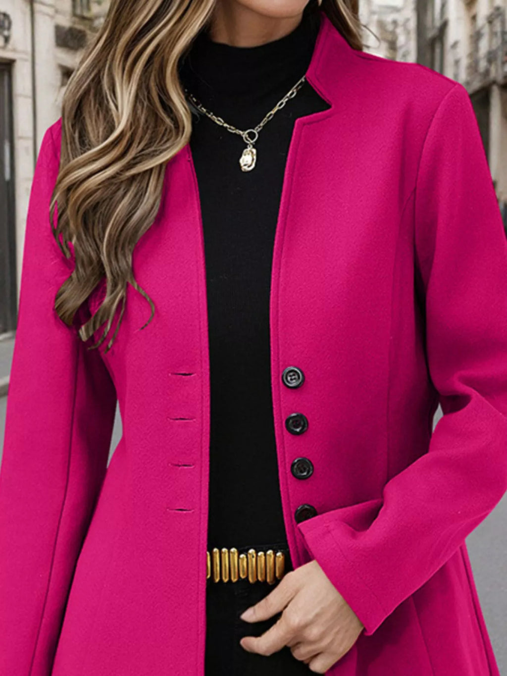 Button Up Long Sleeve Coat (9)