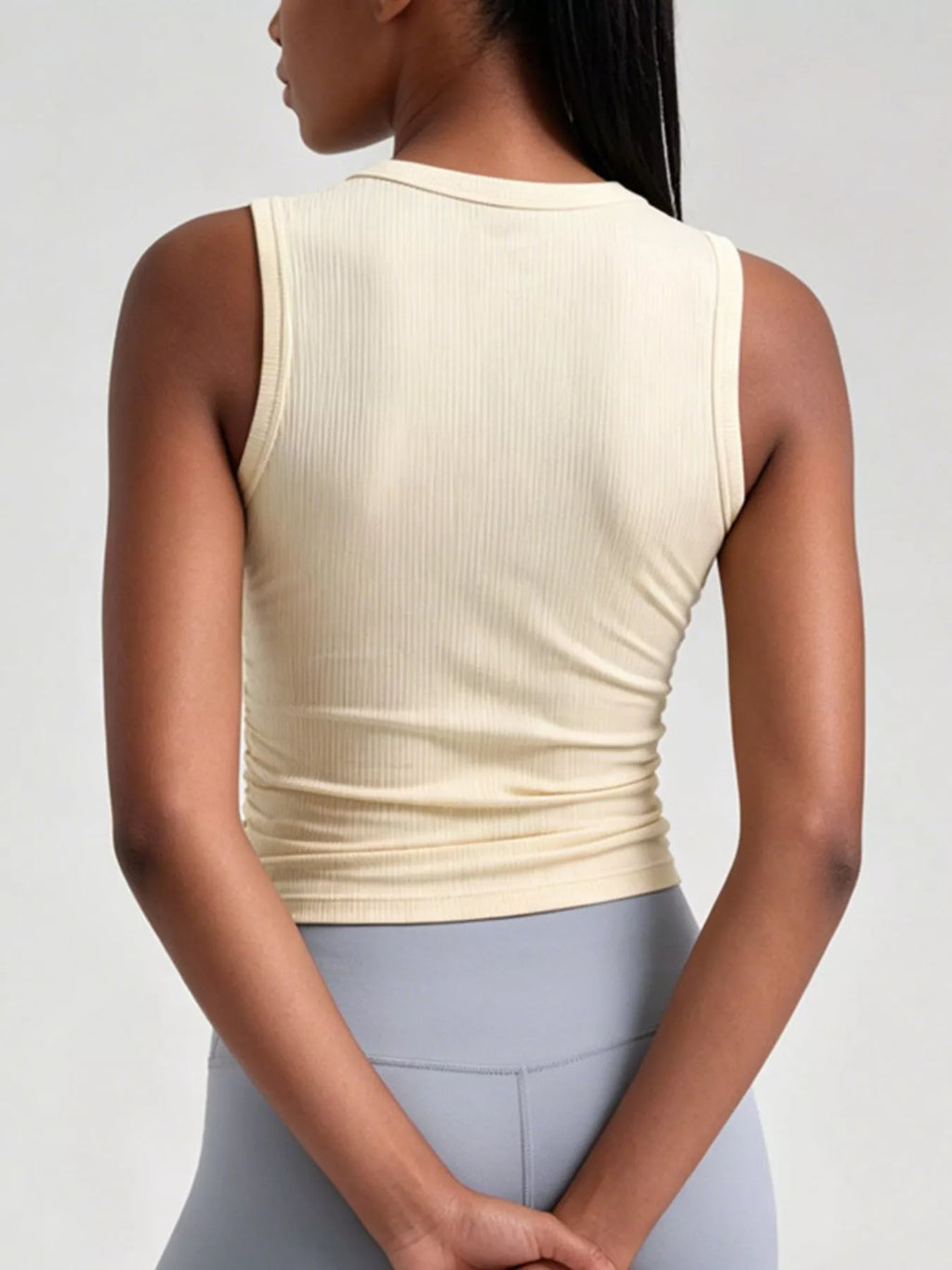 Ribbed Ruched Active Tank (3)