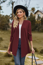 Open Front Long Sleeve Cardigan (7)