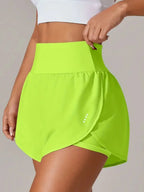 Pocketed High Waist Active Shorts (26)