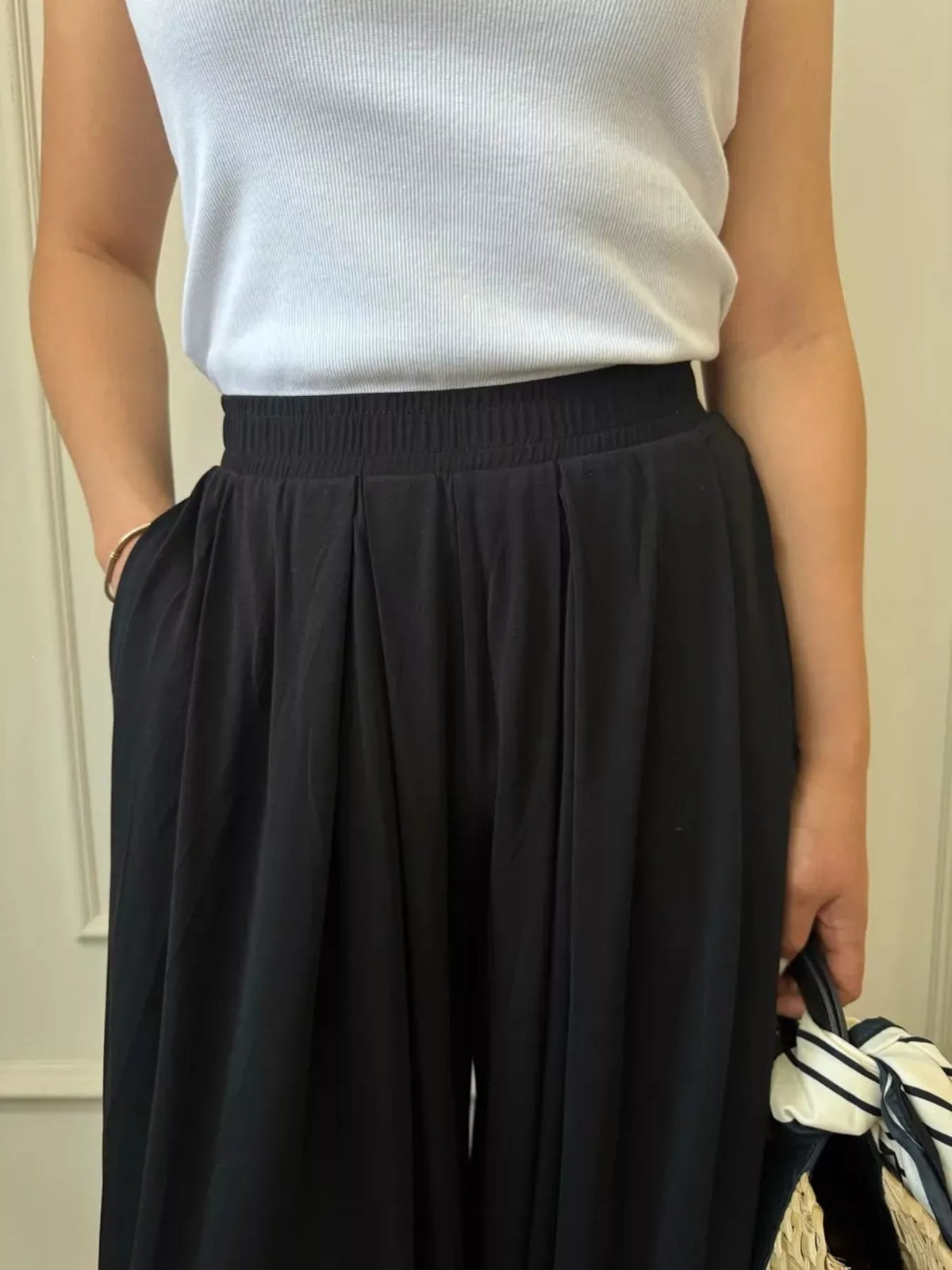 High-waisted Wide-leg Pants (5)