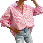 Striped Button Down Long Sleeve Shirt (10)