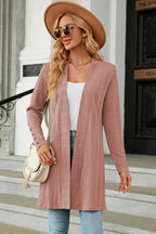 Open Front Long Sleeve Cardigan (24)